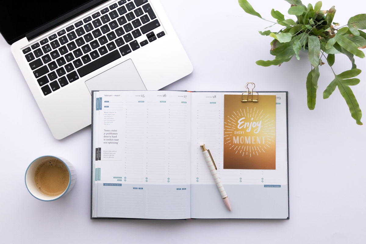 Werk met een planner voor meer structuur en overzicht
